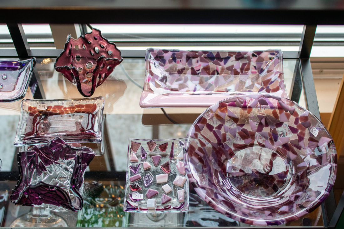 Fused glass art studio Surrey BC